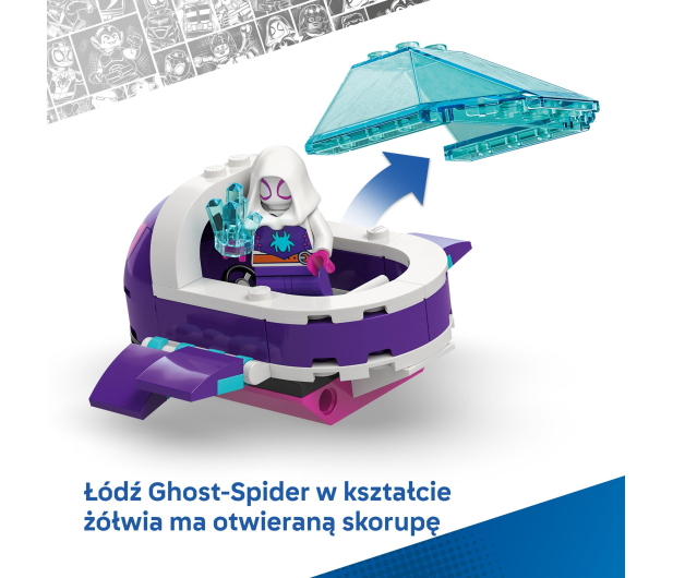 LEGO Marvel 11207 Spidey: podwodne pojazdy dla dzieci - 1473402 - zdjęcie 6